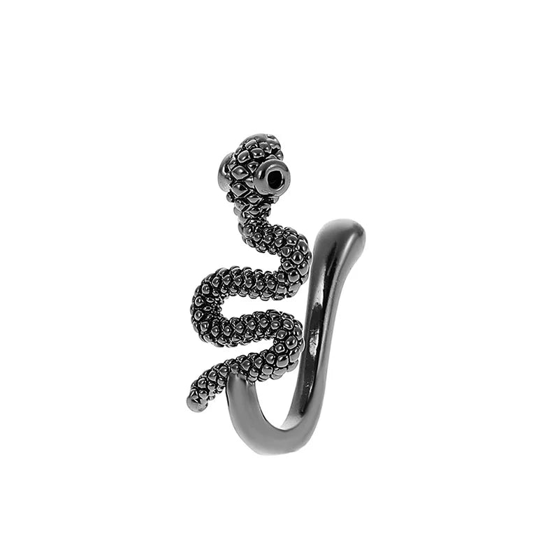 1Pcs Snake Nose Ring for Women Gold Color Silver Color Non Piercing Nariz Stainless Steel Nose Clip Fake Septum Piercing Jewelry